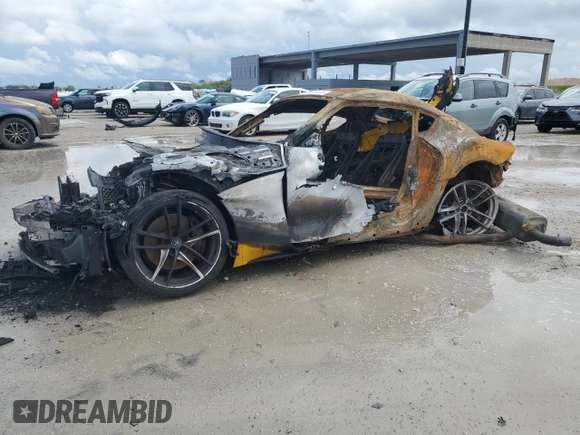 2021 Toyota Supra 3.0 with VIN WZ1DB0C02MW039667, listed as a Copart auction lot 52436675 with Not provided miles and Non repairable. Bid and sale history available at DreamBid. Image 1.
