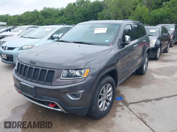 2014 Jeep Grand Cherokee Limited with VIN 1C4RJFBG4EC227165, listed as a IAAI auction lot 42135232 with 105,873 mi miles. Bid and sale history available at carsss.com. Image 17.