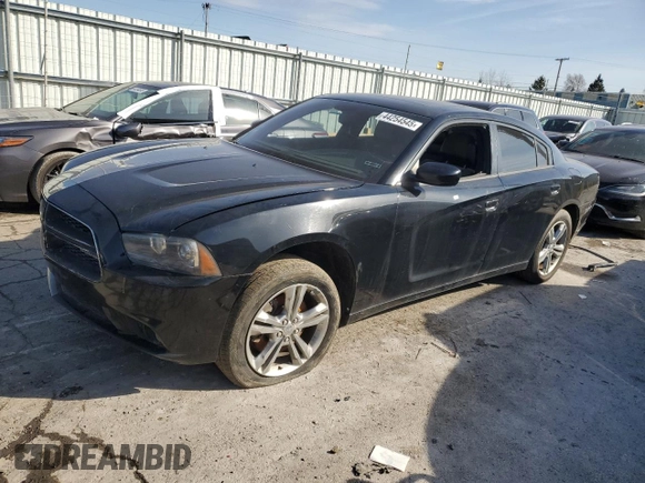 2014 Dodge Charger RT Plus with VIN 2C3CDXDT4EH341553, listed as a Copart auction lot 44254545 with 0 mi miles and Salvage Title. Bid and sale history available at carsss.com. Image 1.
