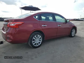 2017 Nissan Sentra SV z VIN 3N1AB7AP3HY263719, wystawiony jako Copart lot #55816355 z przebiegiem 124 585 mil mil oraz Szkoda całkowita • Salvage title. Historia ofert i sprzedaży dostępna na DreamBid. Obrazek 3.