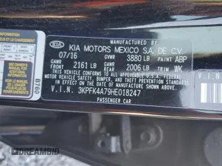 2017 Kia Forte LX with VIN 3KPFK4A79HE018247, listed as a Copart auction lot 69775344 with 65,368 mi miles and Salvage Title. Bid and sale history available at carsss.com. Image 14.