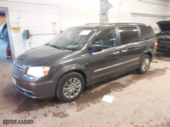 2016 Chrysler Town & Country Touring-L Anniversary Edition with VIN 2C4RC1CG5GR166074, listed as a IAAI auction lot 41036060 with 72,885 mi miles. Bid and sale history available at carsss.com. Image 17.
