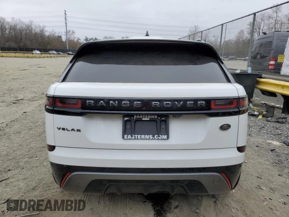 2021 Land Rover Range Rover Velar R-Dynamic S with VIN SALYT2EX3MA311264, listed as a Copart auction lot 48185675 with 56,107 mi miles and Salvage title. Bid and sale history available at DreamBid. Image 6.