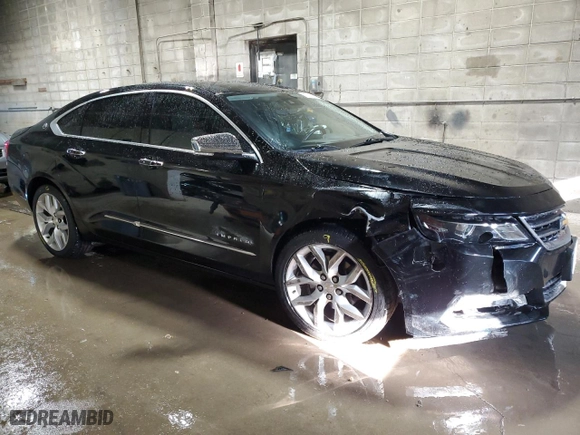 2017 Chevrolet Impala Premier with VIN 2G1145S34H9146988, listed as a Copart auction lot 87604635 with 107,765 mi miles and Salvage Title. Bid and sale history available at carsss.com. Image 4.