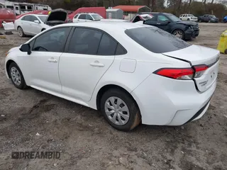 2020 Toyota Corolla L with VIN 5YFDPRAEXLP106963, listed as a IAAI auction lot 41343163 with 62,586 mi miles and . Bid and sale history available at DreamBid. Image 3.