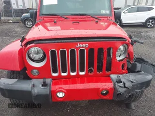 2017 Jeep Wrangler Unlimited Sahara with VIN 1C4HJWEG6HL609208, listed as a IAAI auction lot 42231634 with 87,466 mi miles and . Bid and sale history available at DreamBid. Image 6.