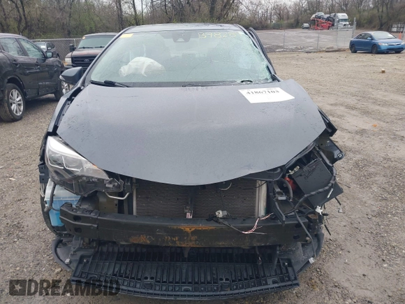 2019 Toyota Corolla L with VIN 5YFBURHE9KP898284, listed as a IAAI auction lot 41867103 with 75,368 mi miles and . Bid and sale history available at DreamBid. Image 13.