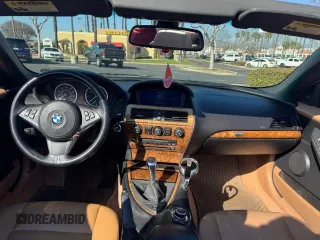2009 BMW 6 Series 650i with VIN WBAEB53599CX58223, listed as a Copart auction lot 46720505 with 62,044 mi miles and Salvage Title. Bid and sale history available at carsss.com. Image 9.