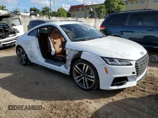 2020 Audi TT with VIN TRUAEAFV1L1000947, listed as a Copart auction lot 37233833 with 22,657 mi miles and . Bid and sale history available at DreamBid. Image 4.