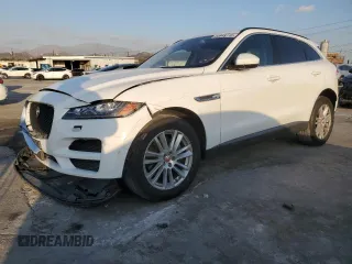 2017 Jaguar F-Pace 35t Prestige with VIN SADCK2BV9HA083157, listed as a Copart auction lot 44648115 with 68,220 mi miles and Salvage Title. Bid and sale history available at DreamBid. Image 1.