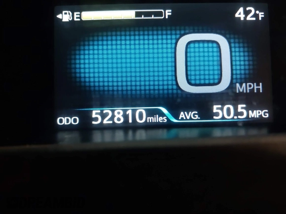 2020 Toyota Prius LE with VIN JTDL9RFU8L3016452, listed as a IAAI auction lot 41417551 with 52,810 mi miles and . Bid and sale history available at DreamBid. Image 15.
