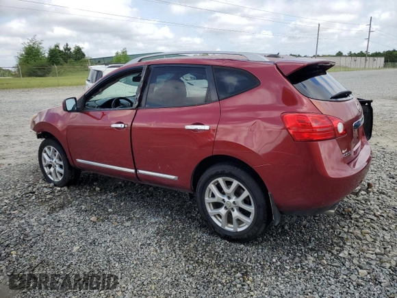 2011 Nissan Rogue SV with VIN JN8AS5MT8BW174449, listed as a Copart auction lot 51054955 with 192,636 mi miles and Salvage Title. Bid and sale history available at carsss.com. Image 2.