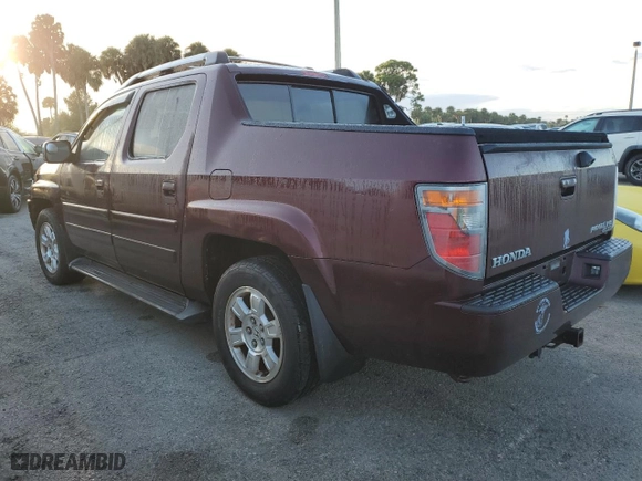 2008 Honda Ridgeline RTL with VIN 2HJYK16598H509674, listed as a Copart auction lot 74334434 with 0 mi miles and Non Repairable. Bid and sale history available at carsss.com. Image 2.