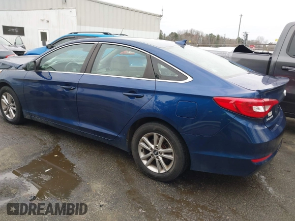 2017 Hyundai Sonata 2.4L with VIN 5NPE24AF6HH558623, listed as a IAAI auction lot 41579963 with 147,545 mi miles and . Bid and sale history available at carsss.com. Image 3.