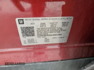 2019 Chevrolet Blazer RS z VIN 3GNKBERS5KS681604, wystawiony jako Copart lot #51706685 z przebiegiem 110 570 mil mil oraz Szkoda całkowita • Salvage title. Historia ofert i sprzedaży dostępna na DreamBid. Obrazek 13.