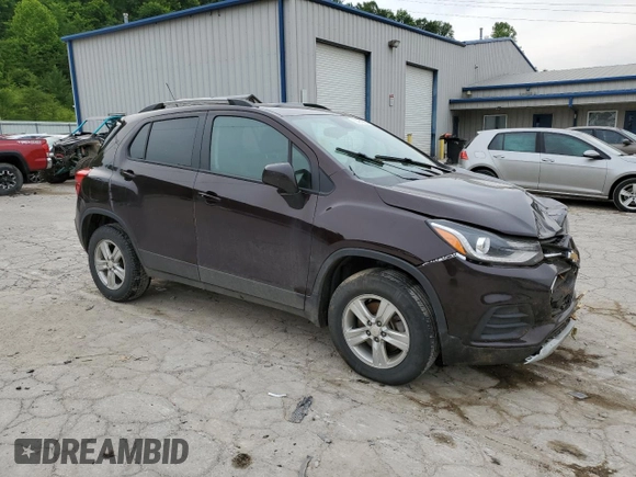 2022 Chevrolet Trax LT z VIN KL7CJPSM6NB523440, wystawiony jako Copart lot #60461905 z przebiegiem Nie podano mil oraz Szkoda całkowita • Salvage title. Historia ofert i sprzedaży dostępna na DreamBid. Obrazek 4.