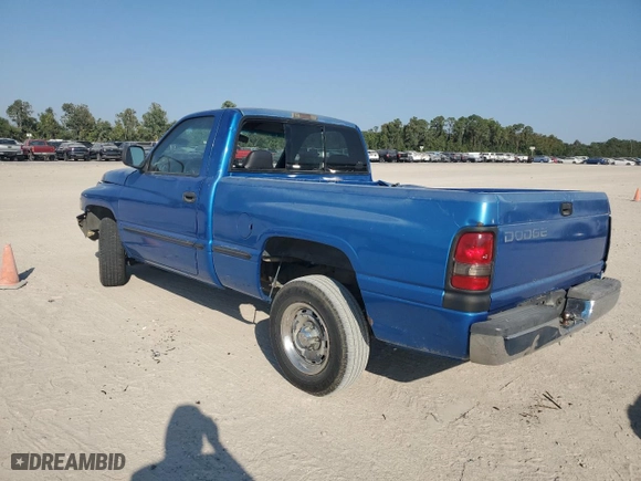 1998 Dodge Ram 1500 with VIN 1B7HC16XXWS558746, listed as a Copart auction lot 74530424 with 189,783 mi miles and Salvage Title. Bid and sale history available at carsss.com. Image 2.