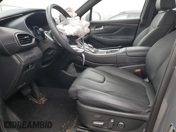 2023 Hyundai Santa Fe Calligraphy z VIN 5NMS5DAL3PH496061, wystawiony jako Copart lot #50381655 z przebiegiem 5 053 mil mil oraz Szkoda całkowita • Salvage title. Historia ofert i sprzedaży dostępna na DreamBid. Obrazek 7.