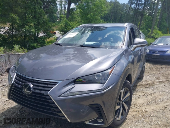 2019 Lexus NX 300 with VIN JTJYARBZ6K2118820, listed as a IAAI auction lot 42206511 with 82,480 mi miles and . Bid and sale history available at DreamBid. Image 2.