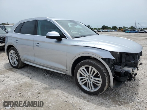2018 Audi Q5 Premium Plus z VIN WA1BNAFY1J2223421, wystawiony jako Copart lot #59763725 z przebiegiem 42 789 mil mil oraz Czysty tytuł • Clean title. Historia ofert i sprzedaży dostępna na DreamBid. Obrazek 4.