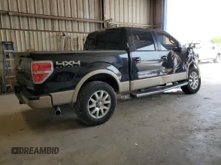 2012 Ford F-150 XL with VIN 1FTFW1EF2CKE31928, listed as a Copart auction lot 54445465 with 188,568 mi miles and Salvage title. Bid and sale history available at DreamBid. Image 3.