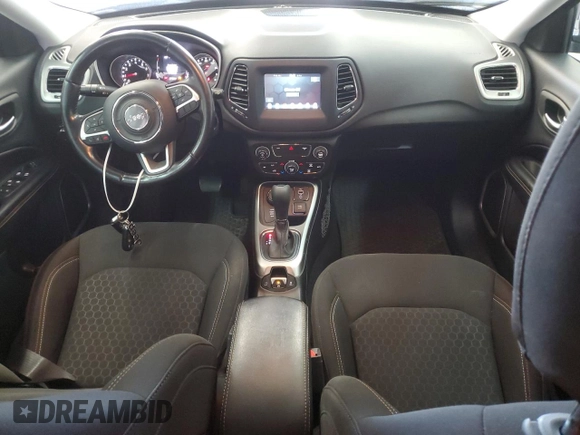2021 Jeep Compass Freedom with VIN 3C4NJDAB6MT537376, listed as a Copart auction lot 54901395 with 31,164 mi miles and Salvage Title. Bid and sale history available at carsss.com. Image 8.