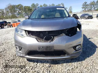 2016 Nissan Rogue SL with VIN 5N1AT2MT2GC764741, listed as a Copart auction lot 45646015 with 104,770 mi miles and Salvage Title. Bid and sale history available at carsss.com. Image 5.