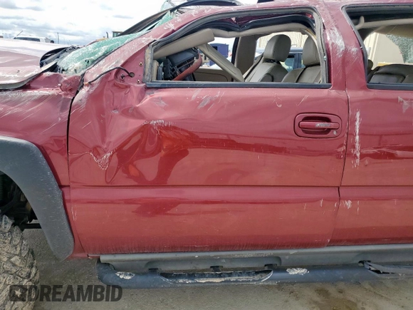 2004 Chevrolet Suburban Z71 with VIN 3GNFK16Z64G127313, listed as a Copart auction lot 50956365 with Not provided miles and Non repairable. Bid and sale history available at DreamBid. Image 7.