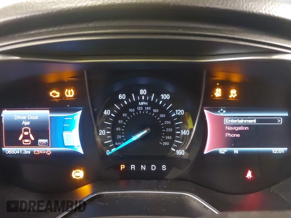 2017 Ford Fusion Titanium with VIN 3FA6P0D93HR197617, listed as a IAAI auction lot 41673022 with 65,041 mi miles and . Bid and sale history available at DreamBid. Image 7.