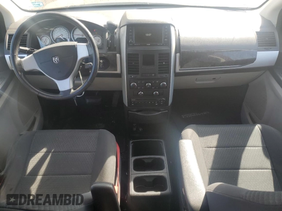 2010 Dodge Grand Caravan Crew with VIN 2D4RN6DX0AR438059, listed as a Copart auction lot 46850575 with 137,665 mi miles and Salvage Title. Bid and sale history available at DreamBid. Image 8.