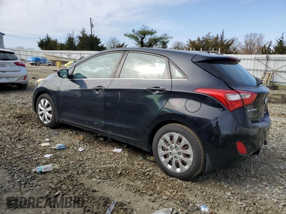 2016 Hyundai Elantra GT with VIN KMHD35LH7GU338985, listed as a Copart auction lot 52485685 with 85,691 mi miles and Salvage Title. Bid and sale history available at carsss.com. Image 2.