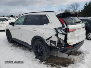 2023 Honda CR-V Sport Touring with VIN 2HKRS6H91PH203337, listed as a Copart auction lot 43698705 with 27,053 mi miles and Salvage Title. Bid and sale history available at DreamBid. Image 2.