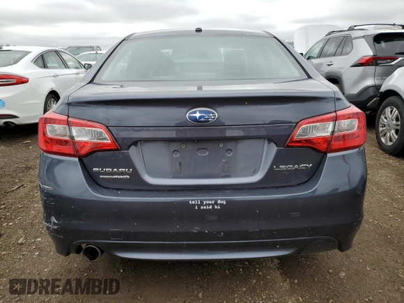 2015 Subaru Legacy Premium with VIN 4S3BNBC6XF3015697, listed as a Copart auction lot 54866525 with 71,341 mi miles and Clean Title. Bid and sale history available at DreamBid. Image 6.