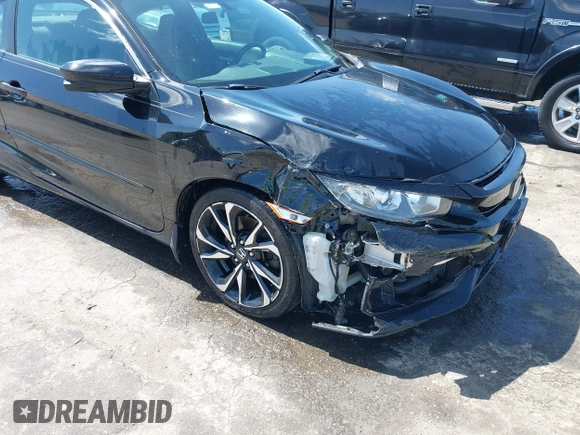 2017 Honda Civic Si with VIN 2HGFC3A53HH753043, listed as a IAAI auction lot 41984337 with 77,043 mi miles and . Bid and sale history available at DreamBid. Image 6.