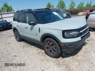 2022 Ford Bronco Sport Outer Banks with VIN 3FMCR9C61NRD43751, listed as a IAAI auction lot 42333996 with 40,993 mi miles and . Bid and sale history available at DreamBid. Image 1.