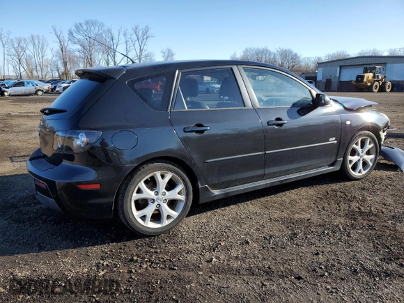 2008 Mazda 3 s GT *Ltd Avail* with VIN JM1BK344081879586, listed as a Copart auction lot 50723105 with Not Provided miles and Salvage Title. Bid and sale history available at carsss.com. Image 3.