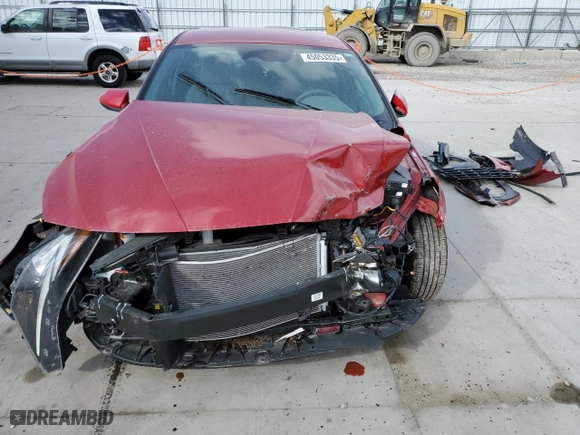 2022 Hyundai Elantra SE with VIN KMHLL4AG5NU349383, listed as a Copart auction lot 45053335 with 5,903 mi miles and Salvage Title. Bid and sale history available at carsss.com. Image 5.