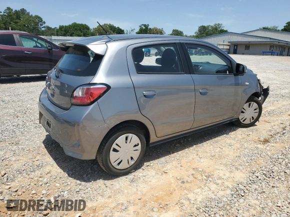 2021 Mitsubishi Mirage ES with VIN ML32AUHJ6MH006342, listed as a Copart auction lot 56396125 with 66,875 mi miles and Salvage title. Bid and sale history available at DreamBid. Image 3.