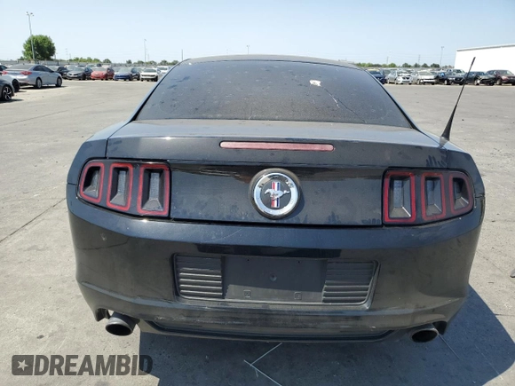 2013 Ford Mustang V6 with VIN 1ZVBP8AM6D5243659, listed as a Copart auction lot 59528155 with 169,494 mi miles and Salvage title. Bid and sale history available at DreamBid. Image 6.