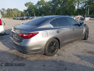 2020 Infiniti Q50 Luxe z VIN JN1EV7AP3LM204173, wystawiony jako IAAI lot #41862500 z przebiegiem 88 760 mil mil oraz . Historia ofert i sprzedaży dostępna na DreamBid. Obrazek 4.