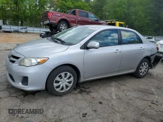 2011 Toyota Corolla L with VIN 2T1BU4EE4BC678364, listed as a Copart auction lot 52410415 with 182,911 mi miles and Salvage Title. Bid and sale history available at carsss.com. Image 1.