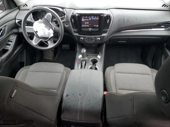 2020 Chevrolet Traverse LS with VIN 1GNEVFKW9LJ207424, listed as a Copart auction lot 50713085 with 73,382 mi miles and Salvage Title. Bid and sale history available at carsss.com. Image 8.