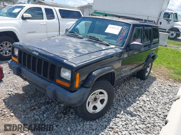 1999 Jeep Cherokee Sport with VIN 1J4FF68S0XL509171, listed as a IAAI auction lot 42402214 with Not provided miles and . Bid and sale history available at DreamBid. Image 2.