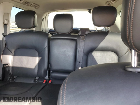 2020 Nissan Armada SL with VIN JN8AY2NC3L9621930, listed as a Copart auction lot 87659145 with 48,285 mi miles and Salvage Title. Bid and sale history available at carsss.com. Image 10.