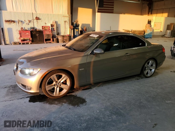 2007 BMW 3 Series 335i with VIN WBAWL73587PX46549, listed as a Copart auction lot 88967595 with 93,786 mi miles and Clean Title. Bid and sale history available at carsss.com. Image 1.