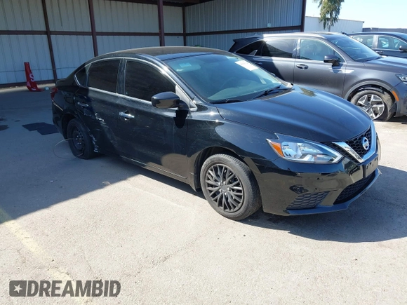 2016 Nissan Sentra S with VIN 3N1AB7APXGL644625, listed as a IAAI auction lot 41829110 with 58,728 mi miles. Bid and sale history available at carsss.com. Image 1.