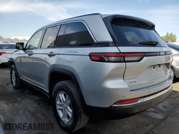 2023 Jeep Grand Cherokee Laredo with VIN 1C4RJHAG0PC674527, listed as a Copart auction lot 58538195 with 37,434 mi miles and Salvage title. Bid and sale history available at DreamBid. Image 2.