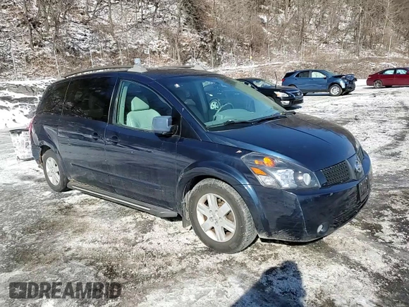 2005 Nissan Quest SE with VIN 5N1BV28UX5N107334, listed as a Copart auction lot 45776135 with 193,466 mi miles and Salvage Title. Bid and sale history available at carsss.com. Image 11.