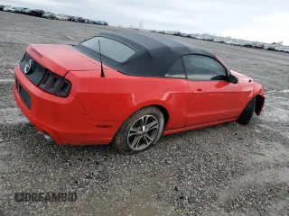 2014 Ford Mustang V6 with VIN 1ZVBP8EM9E5220341, listed as a Copart auction lot 51647565 with Not Provided miles and Clean Title. Bid and sale history available at carsss.com. Image 3.