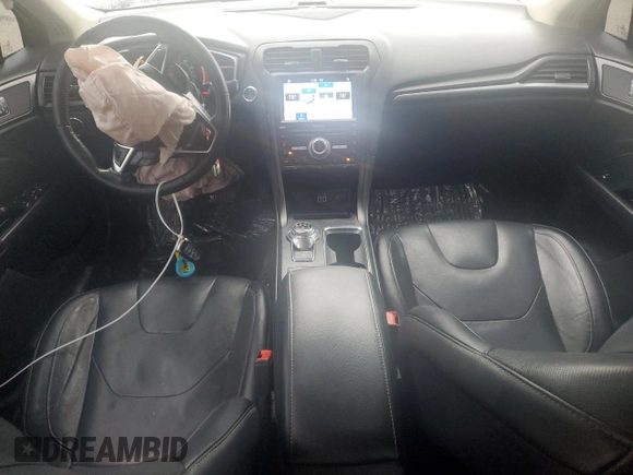 2019 Ford Fusion Titanium with VIN 3FA6P0K9XKR217324, listed as a Copart auction lot 56104185 with 135,728 mi miles and Salvage title. Bid and sale history available at DreamBid. Image 8.
